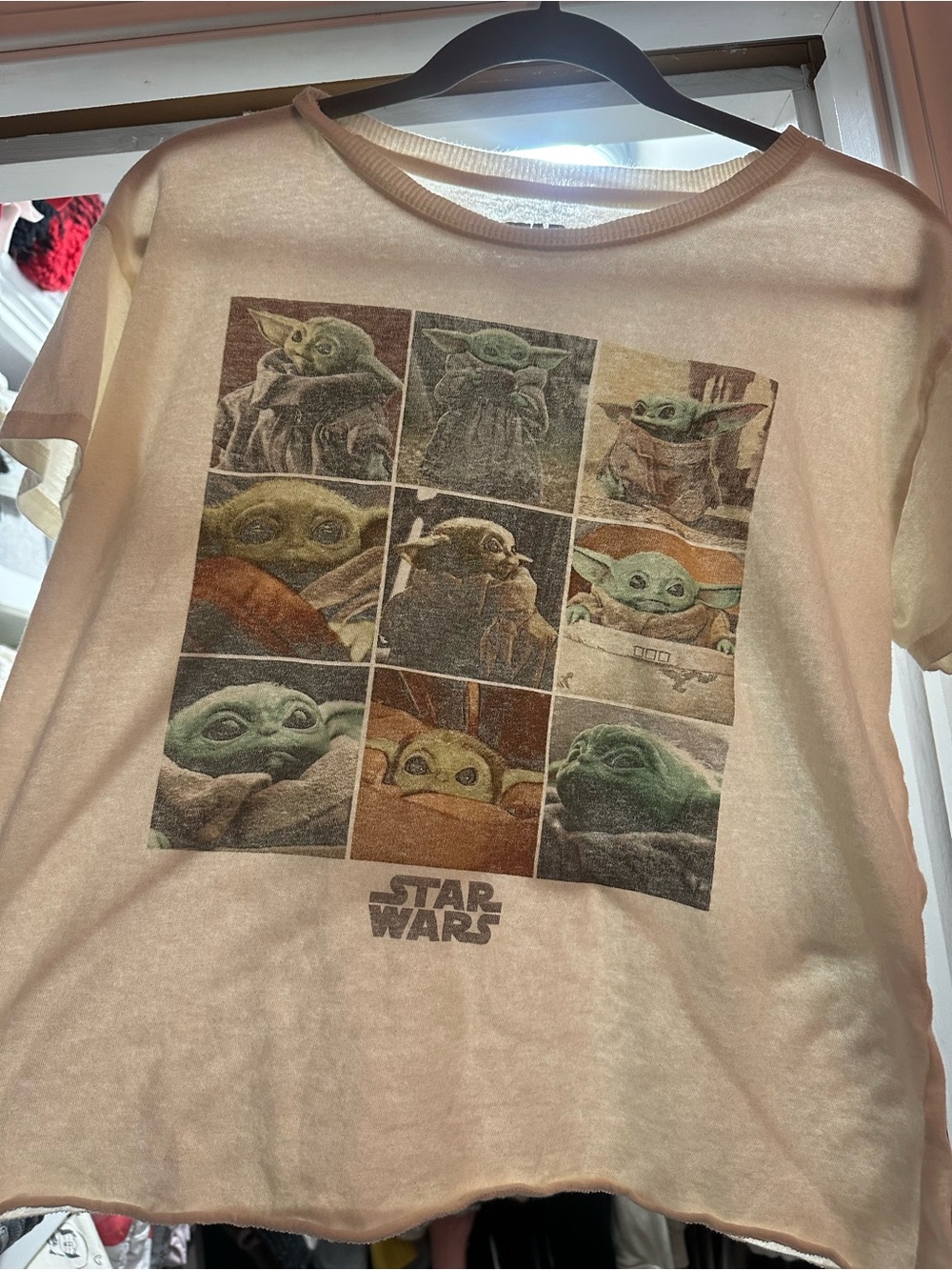 Star Wars The Child (Grogu) Graphic Tee - Cream